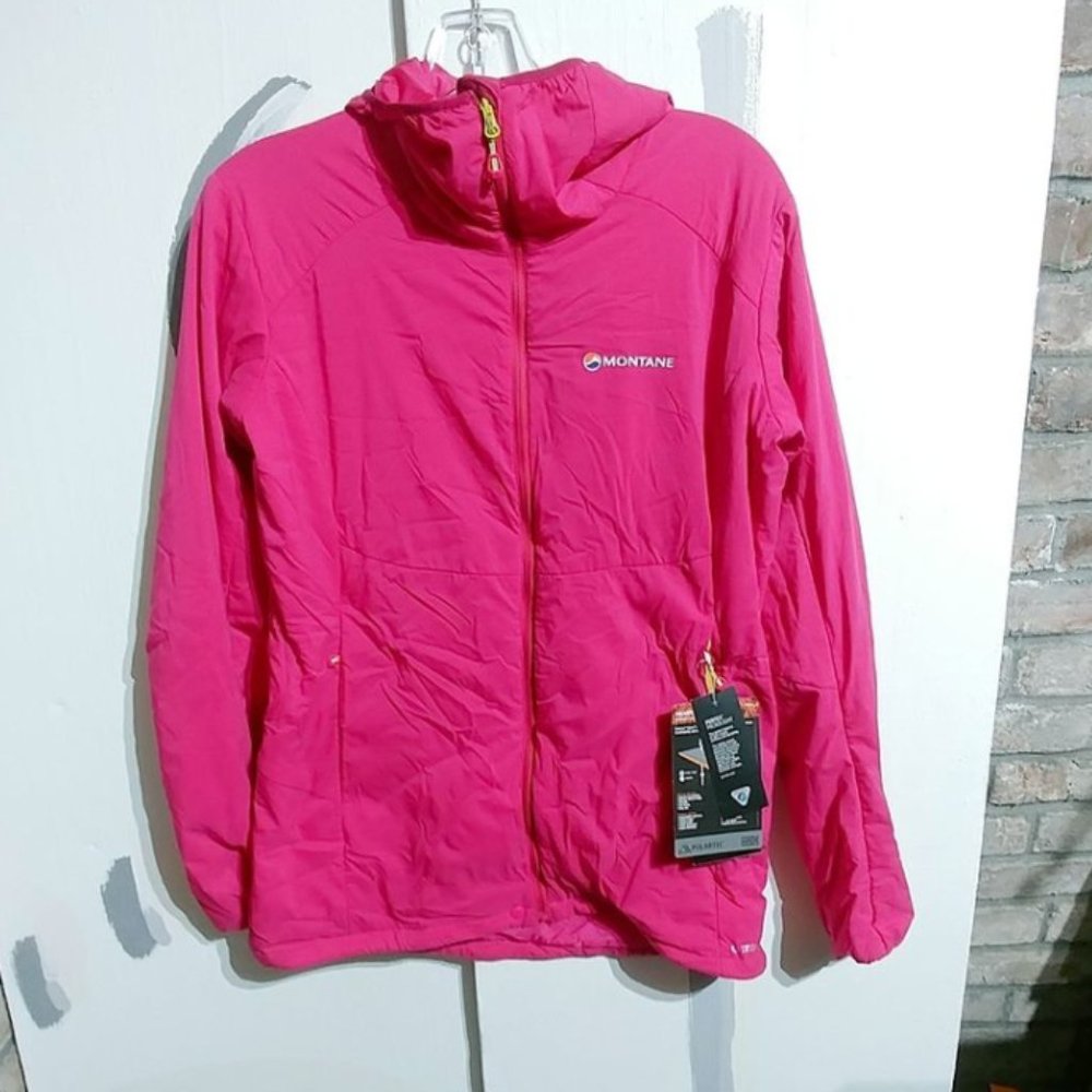 NWT Montane Halogen Alpha Jacket Pink Women's US M medium